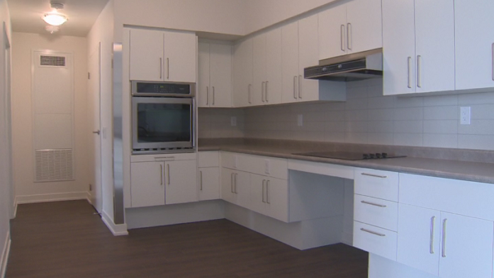 Media were given a tour of the building Sunday.