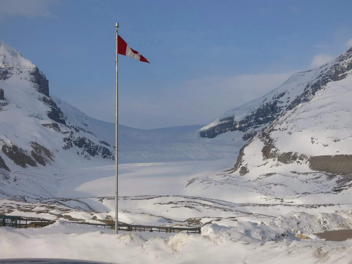TThe Columbia Icefield, North America's most visited glacier, is shown in this photo taken May 5, 2015 from the Icefield Interpretive Centre.   THE CANADIAN PRESS/Bill Graveland.