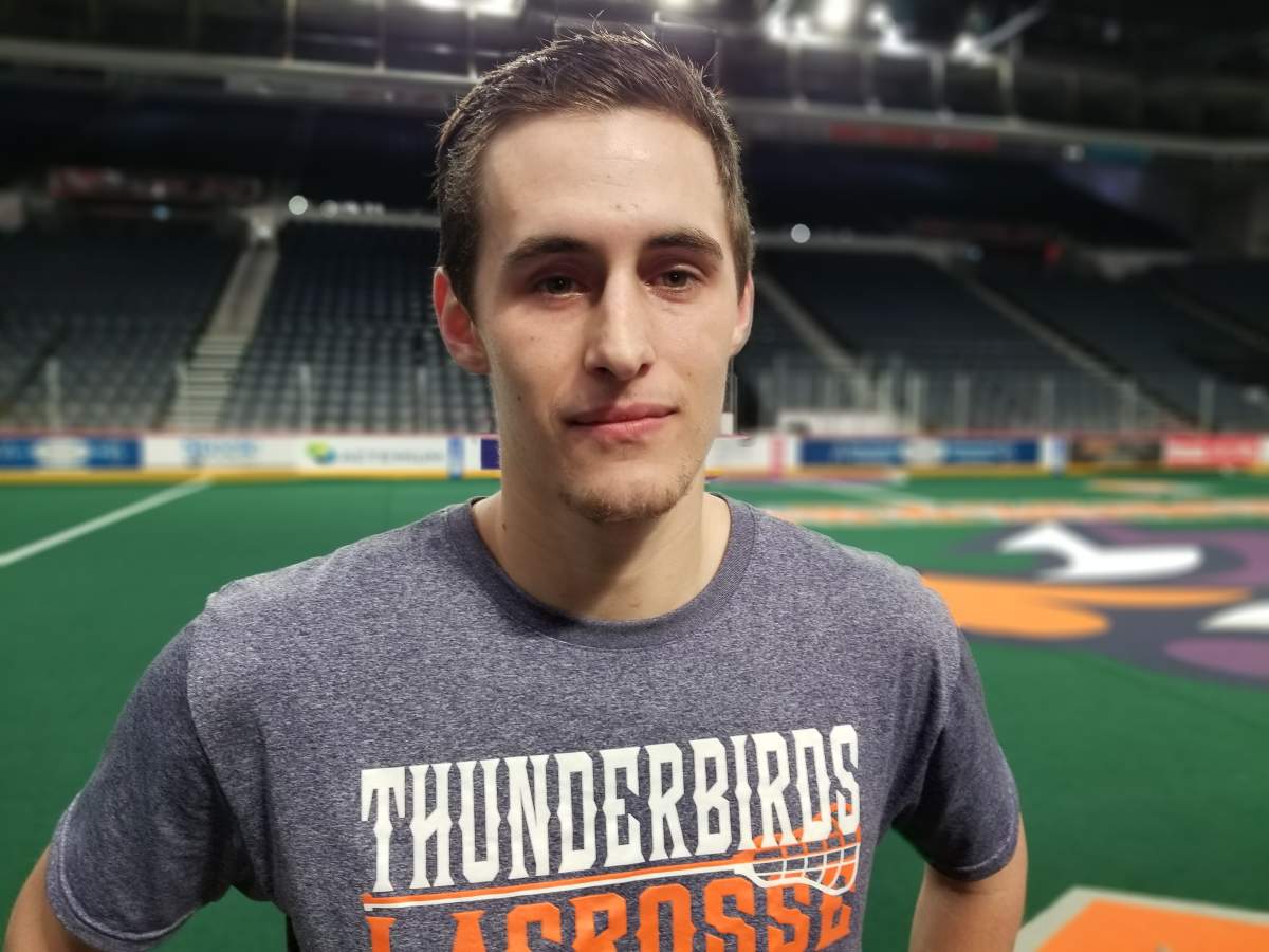 Halifax Thunderbirds rookie Trevor Smyth is plays defence, and said he’s thrilled to compete in Halifax.