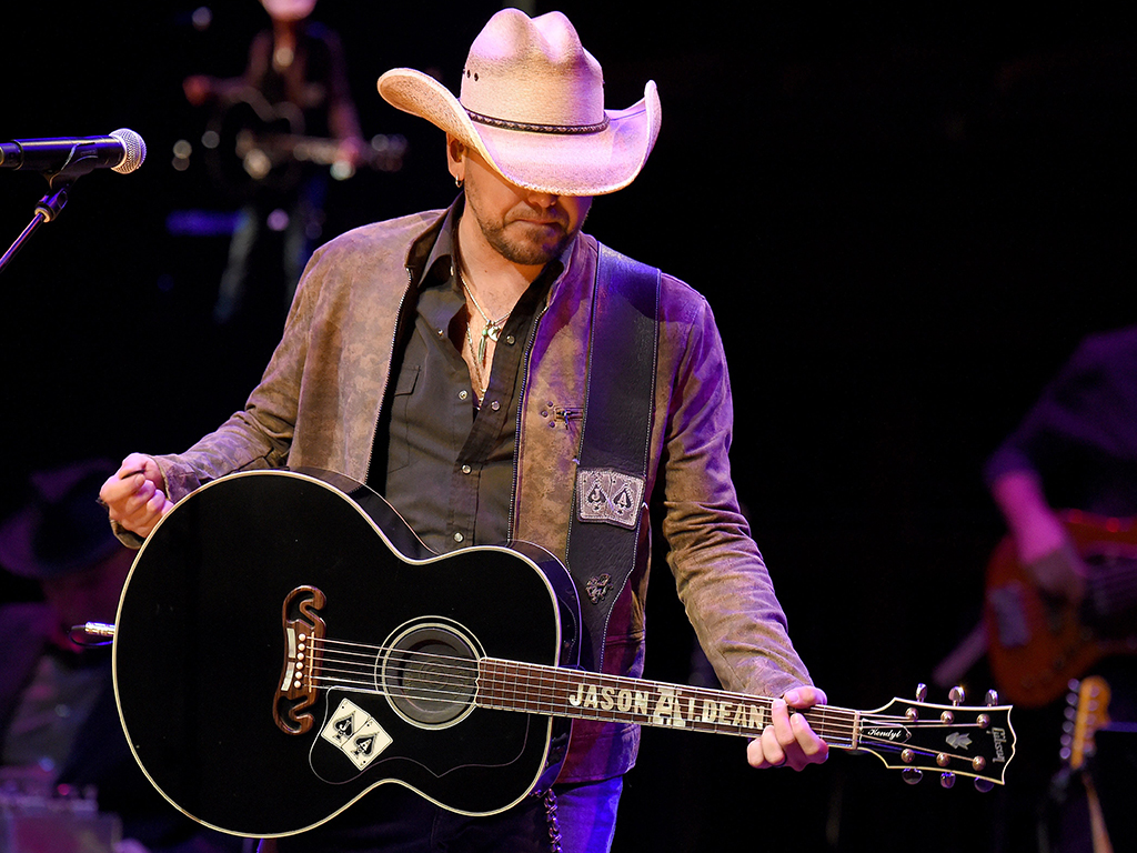 Jason Aldean attending the 2019 Musicians Hall of Fame ceremony and induction concert held at the Schermerhorn Symphony Center in Nashville, Tenn.