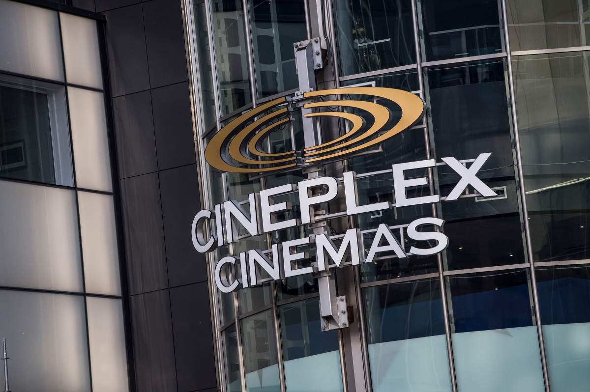 Cineplex Odeon Theater at Yonge and Eglinton in Toronto on Monday December 16, 2019. Cineplex Inc. has agreed to a friendly takeover deal that values the operator of Canada's largest chain of movie theatres at $2.8 billion, including debt. 