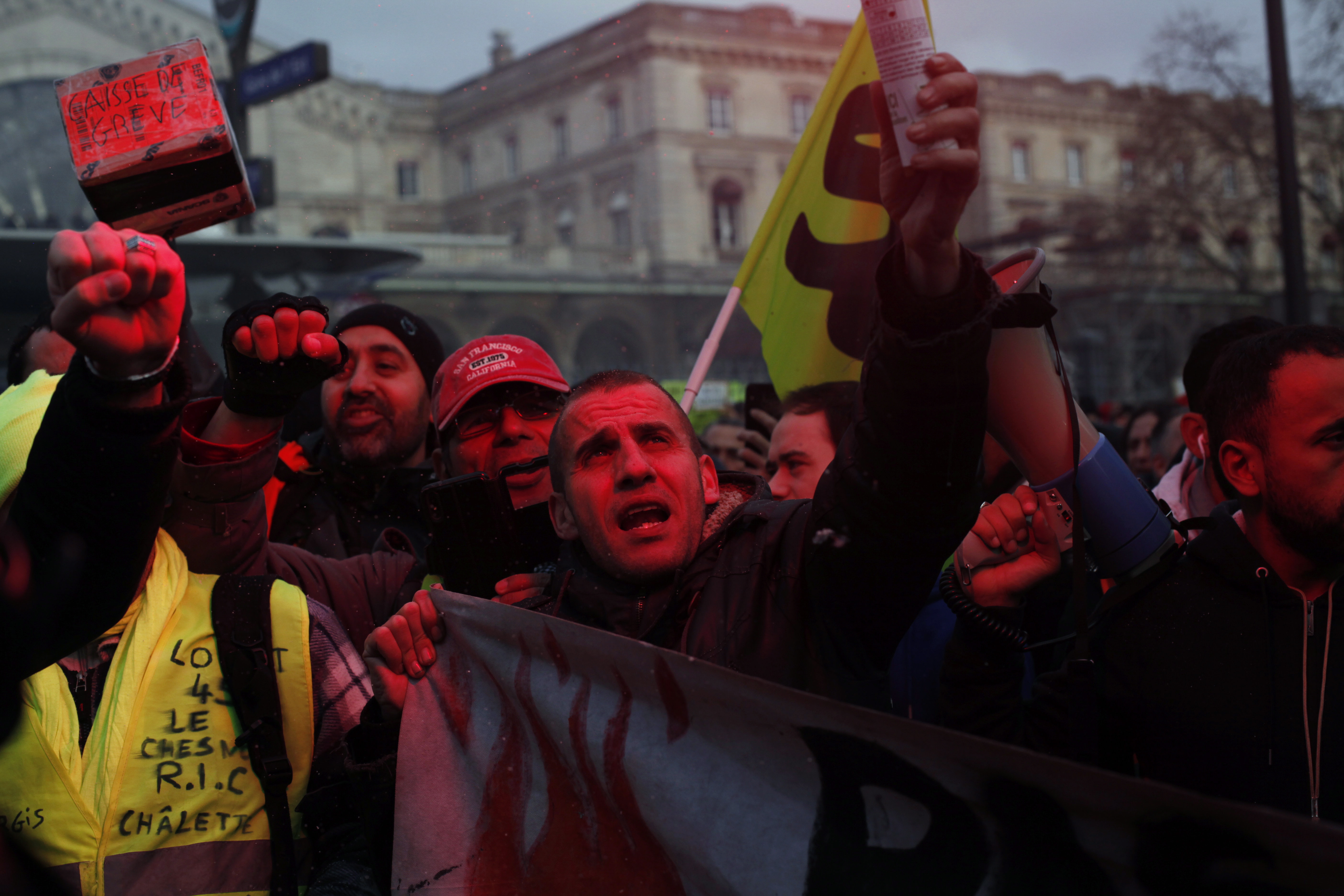 French Activists Block 8 Oil Refineries As Pension Strike Hits Day 23 ...