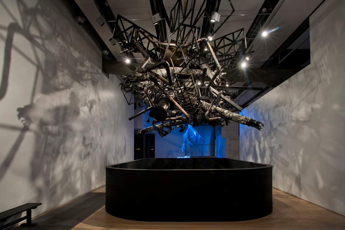 Rink + An Unkindness, an installation by artist Mia Feuer, is seen in Calgary in a 2015 handout photo.