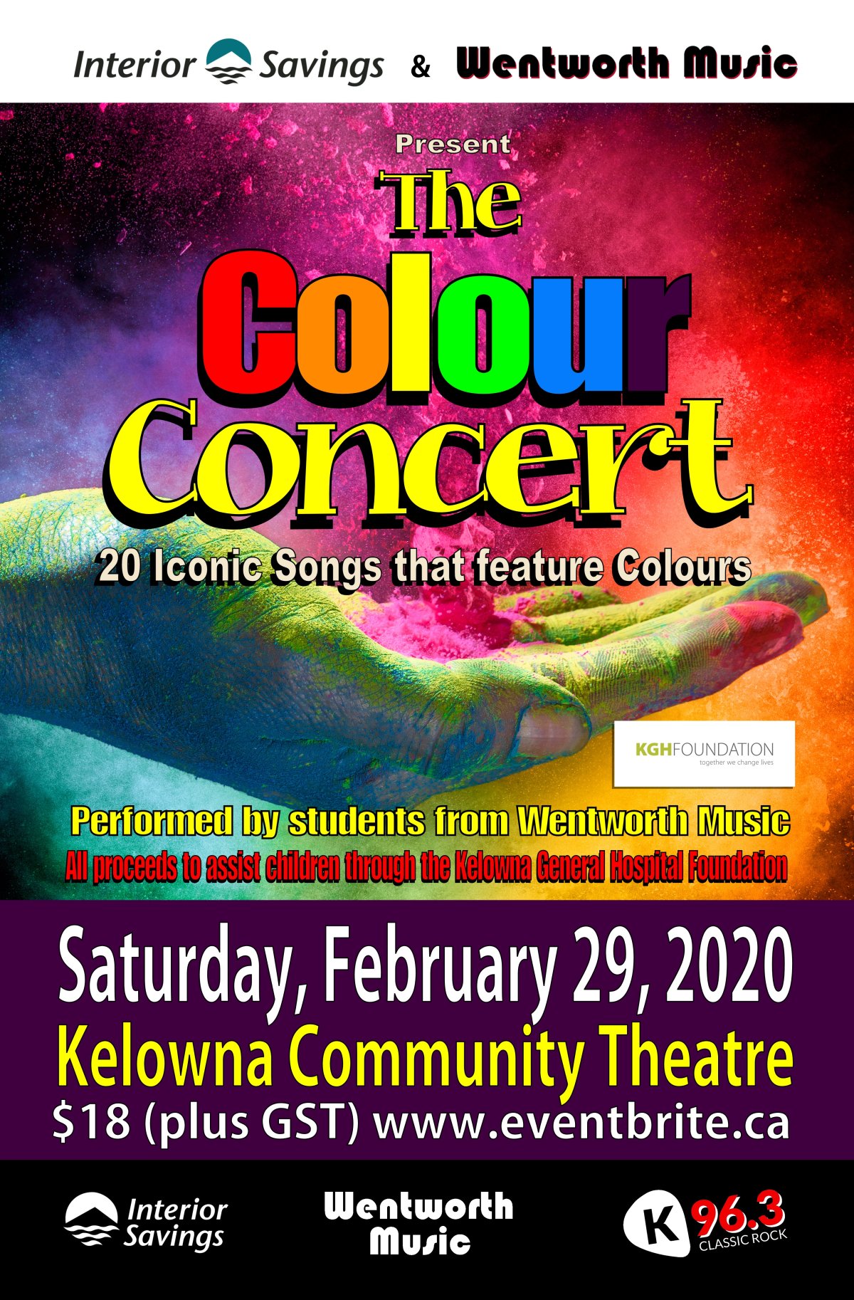 The Colour Concert (2pm and 7pm Shows) - image