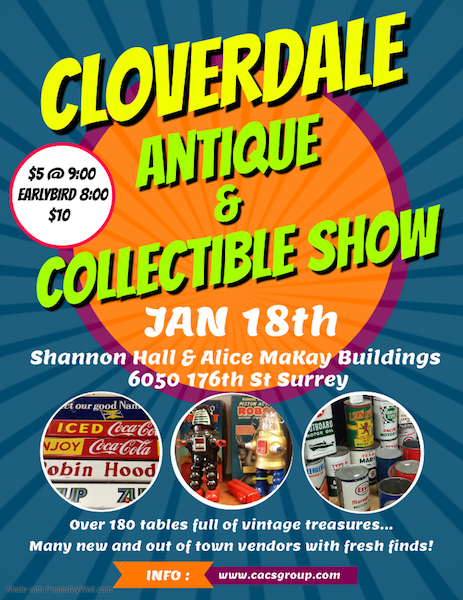 Cloverdale Antique & Collectable Show - image