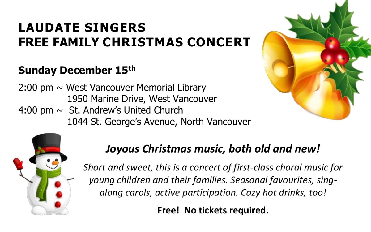 Free Family Christmas Concert - image