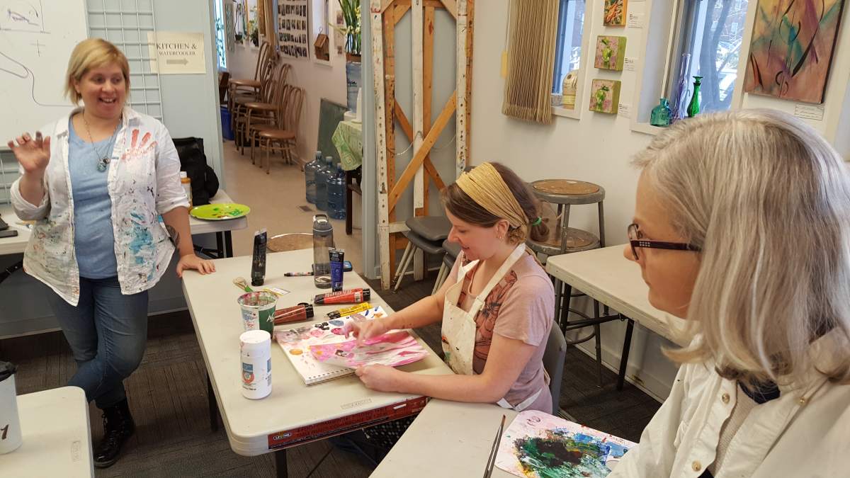 Winter Art Classes - image