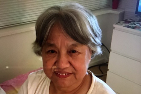 75-year old Feng Qin Zhou has been missing for three weeks — but volunteers say she's been spotted several times in the Steveston area.