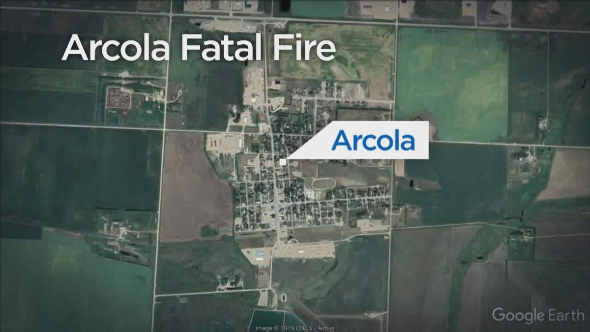 Fatal house fire in the town of Arcola. 
