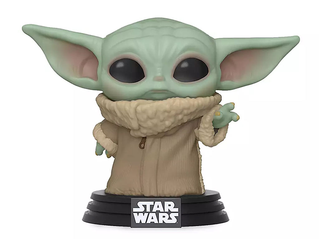 ‘The Child’ or “Baby Yoda” official Funko Pop! by Funko, inspired by Disney’s ‘The Mandalorian.’