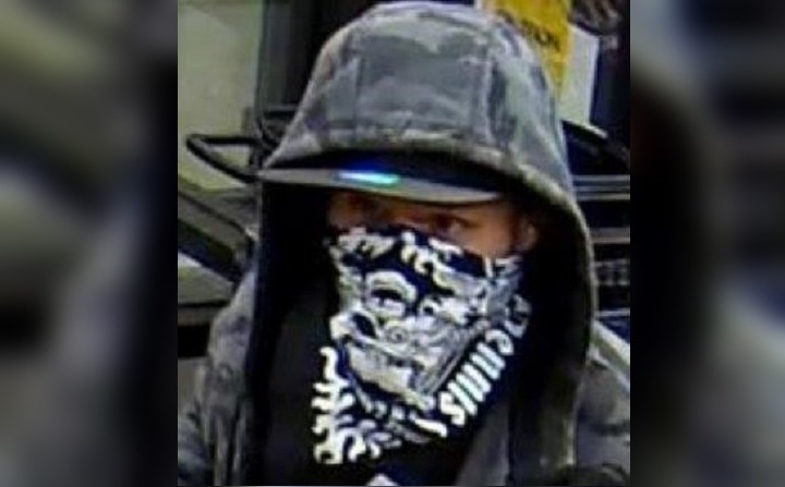 Abbotsford police have released this image of a suspect in two robberies on Monday night. 