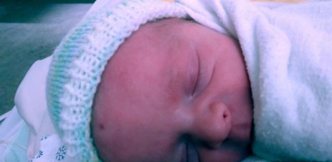 Baby Darius Arrow Wayne Boreen was born on a Red Arrow bus in Lethbridge.
