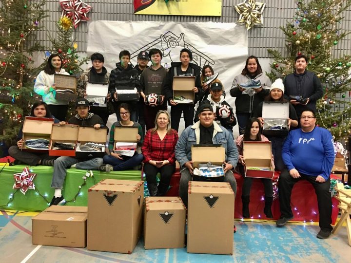 Canoe Lake First Nation gets Christmas donations