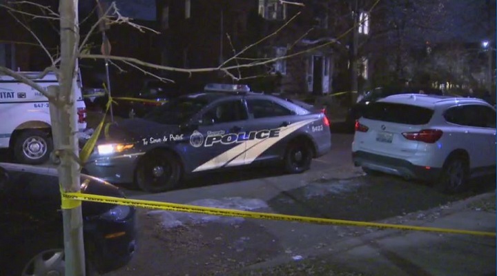 Police investigating evidence of gunfire on Chester Hill Road near Broadview and Danforth avenues.