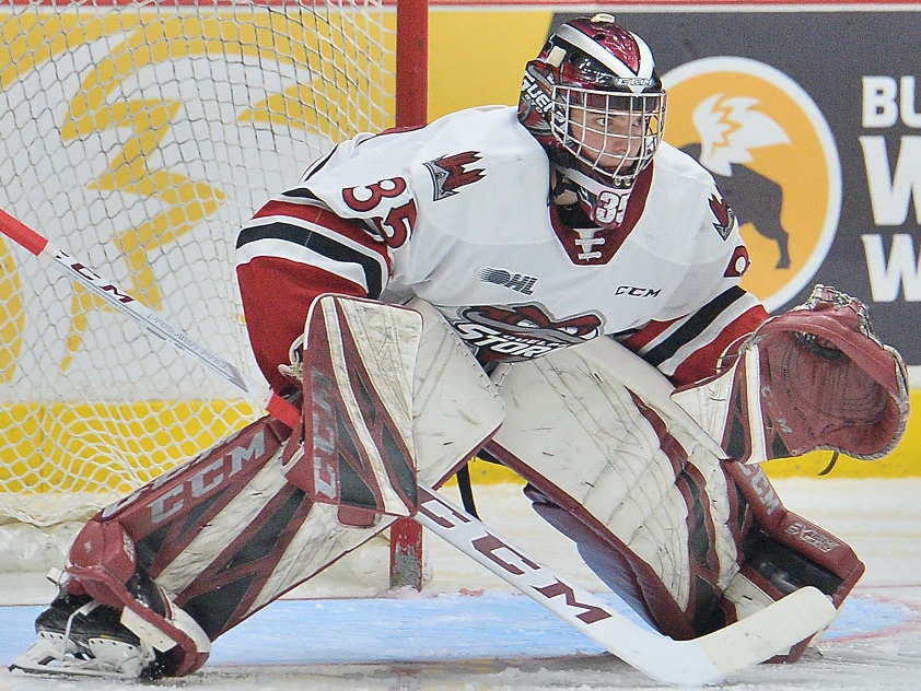 Nico Daws of the Guelph Storm has been named to Team Canada's world junior roster.