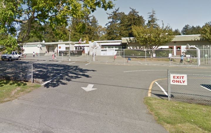 Deep Cove Elementary School in North Saanich.