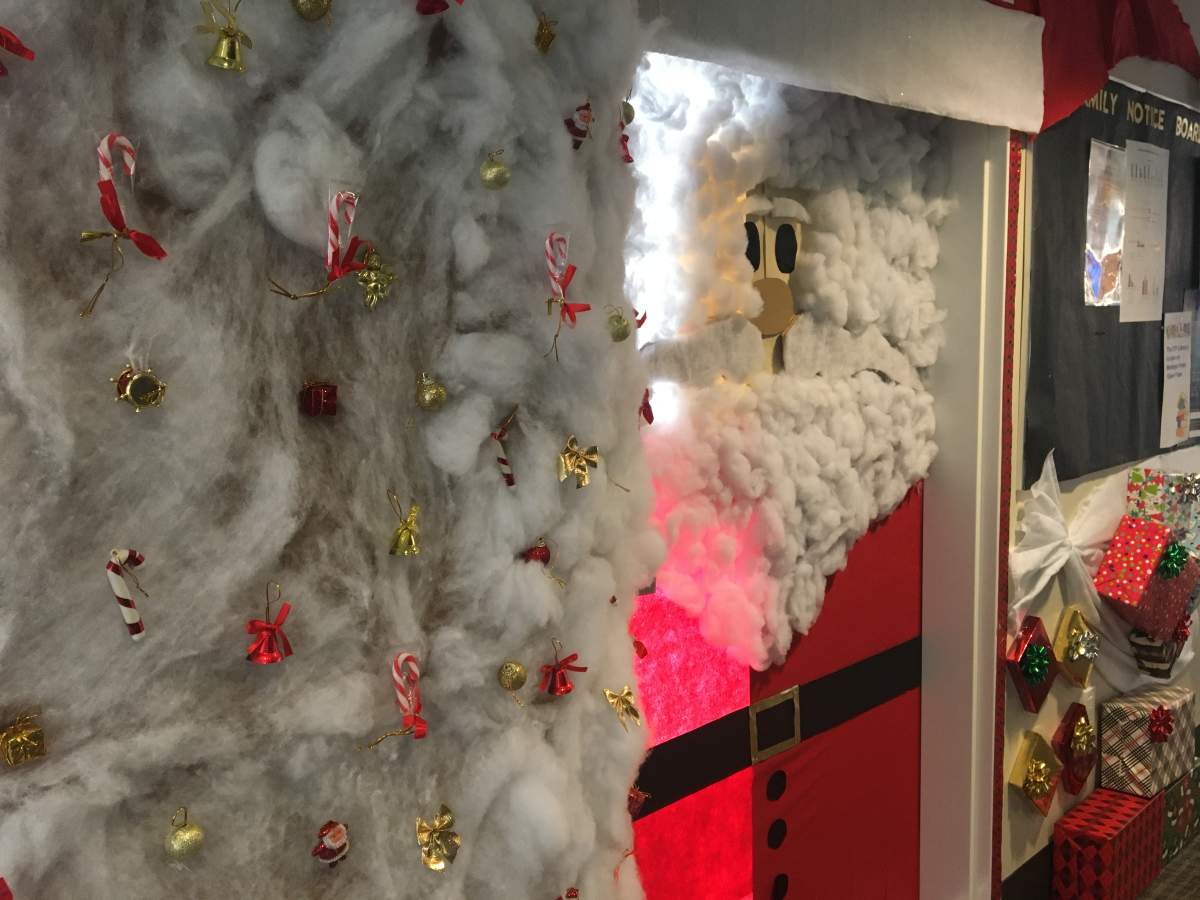 More decorated doors.