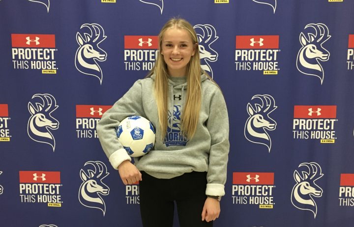 The University of Lethbridge Pronghorns women's soccer team has announced the signing of local product Drew Dortman.