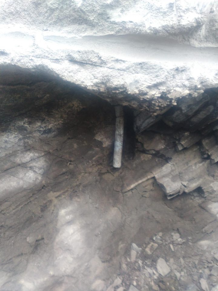 This explosive device was found near Banff Springs Hotel on Tuesday, Dec. 17, 2019.