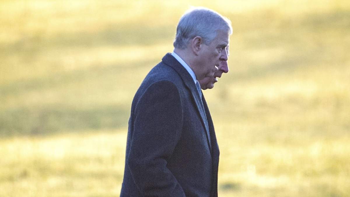 Britain’s Prince Andrew, foreground, and Prince Charles arrive to attend a church service at St Mary Magdalene Church in Sandringham, Norfolk, Wednesday Dec. 25, 2019.