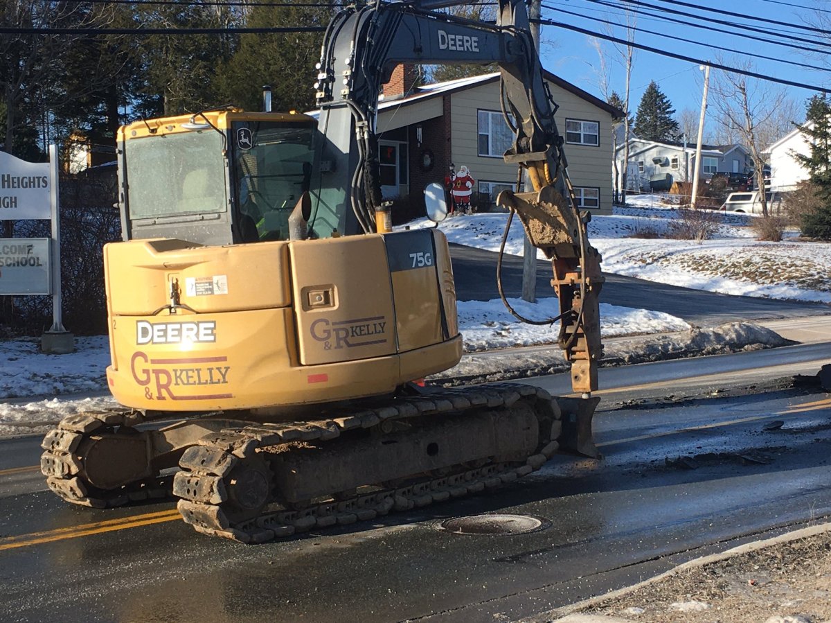 Water service has been interrupted for residents along Sackville Drive between Connolly Road and Sharon Drive as a result of a water main break.