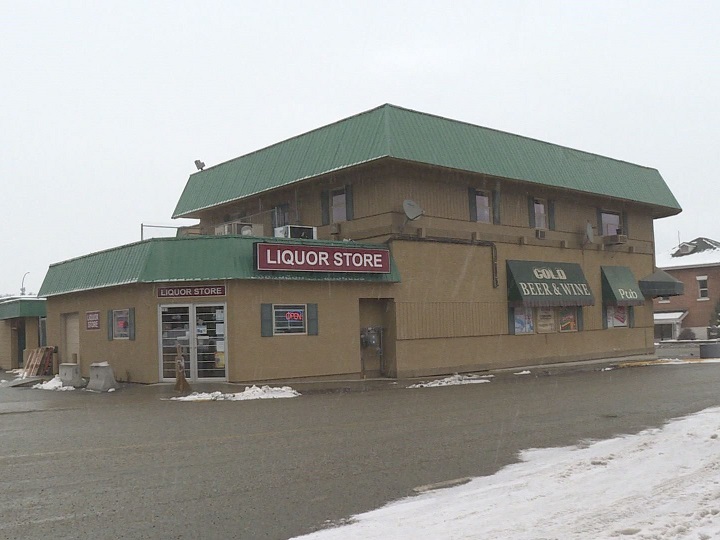 Police in Enderby say a liquor store on Cliff Avenue was robbed by a man on Monday evening.