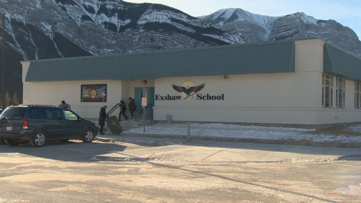 Exshaw School faces possible closure due to funding shortfall.