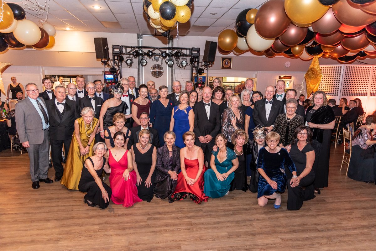 Gala guests take to the floor during the Fund Me portion of the 2019 Masquerade Gala, which saw guests standing up to pledge a $154,200.