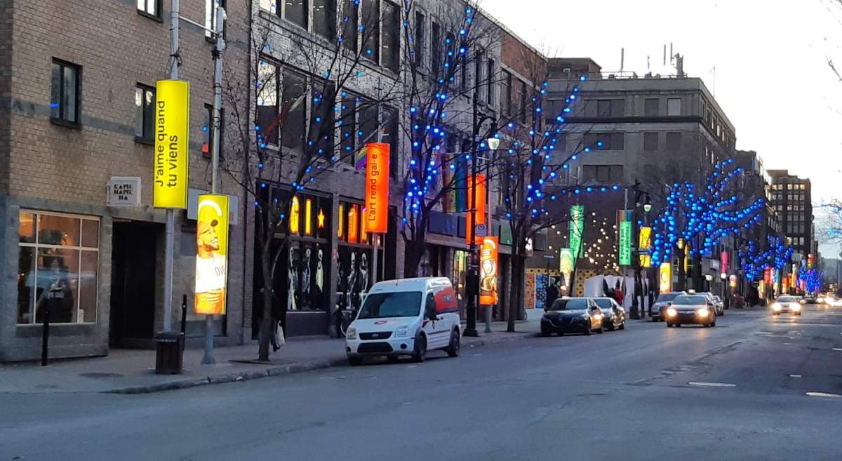 Part of art installation in Montreal’s Gay Village removed following complaints - image