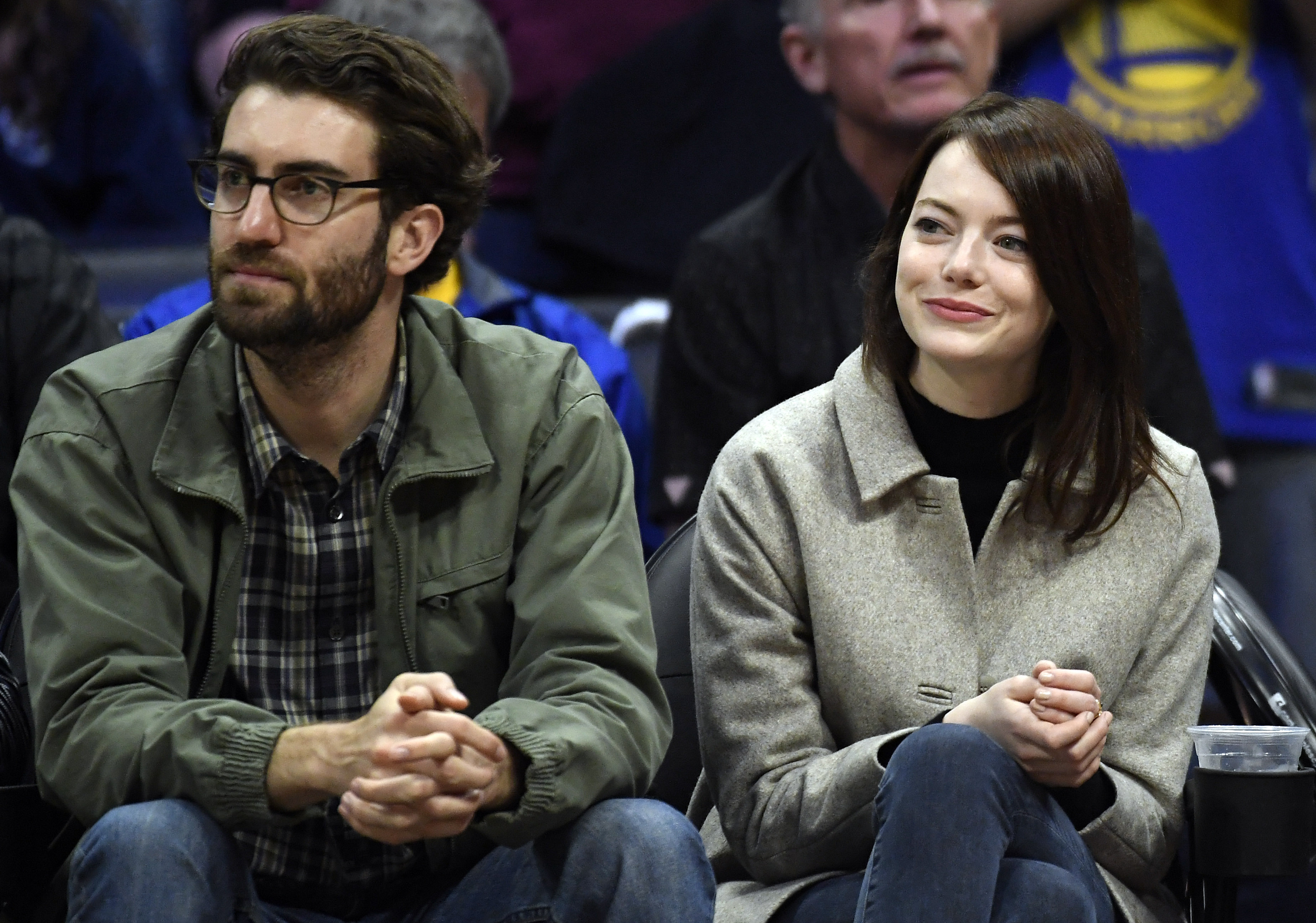 Emma Stone and Dave McCary Have Date Night at a Padres Game