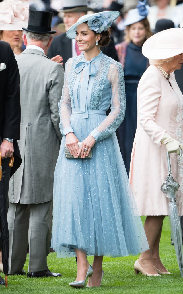 Catherine, Duchess of Cambridge attends day one of Royal Ascot at Ascot Racecourse on June 18, 2019 in Ascot, England. Photo: Getty Images