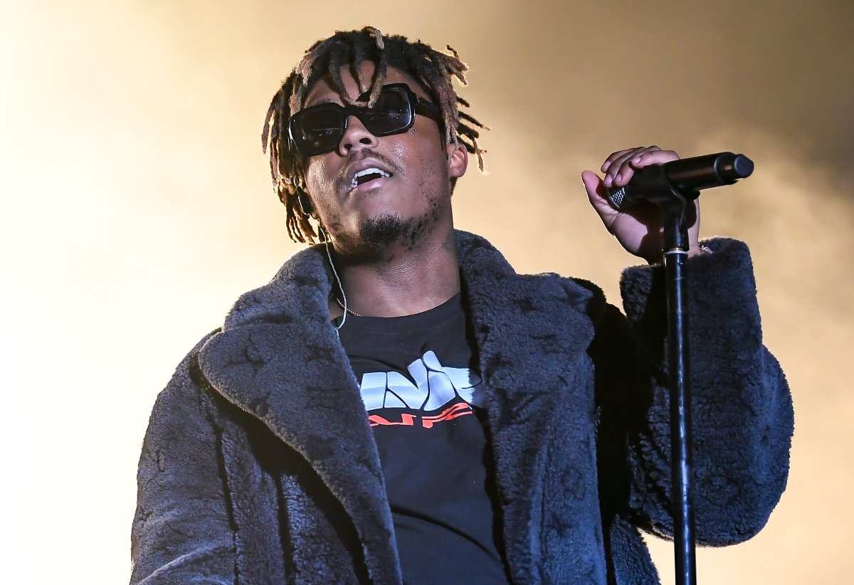 Rapper Juice WRLD performs at the 2019 Rolling Loud Music Festival on Day 2 at Oakland-Alameda County Coliseum on Sept. 29, 2019 in Oakland, Calif.