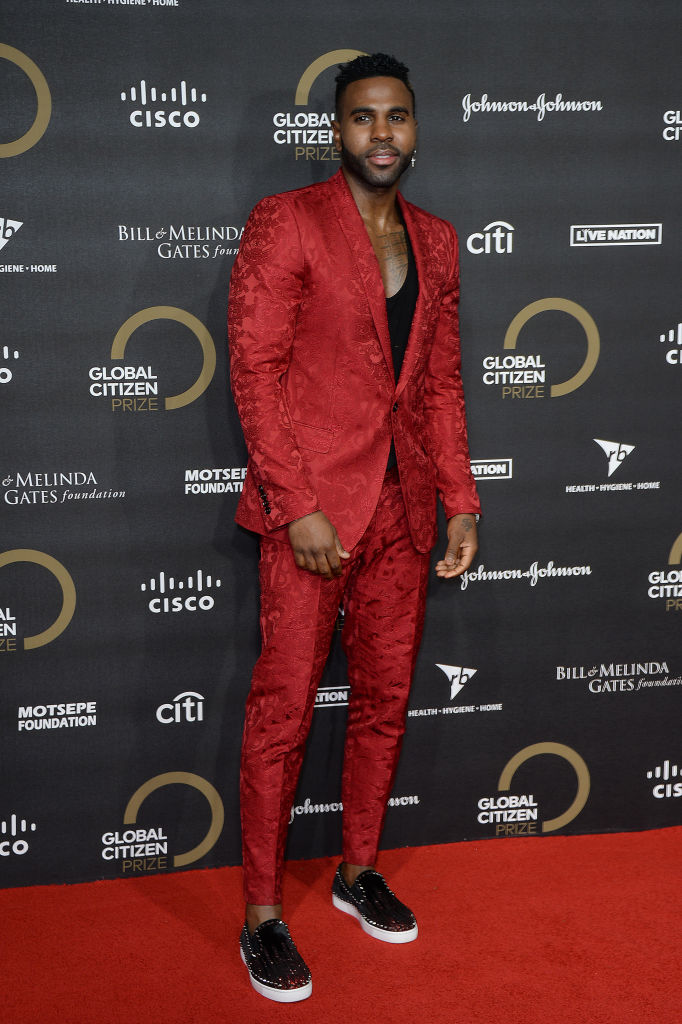 Jason Derulo attended the Global Citizen Prize at Royal Albert Hall on Dec. 13, 2019 in London, England.