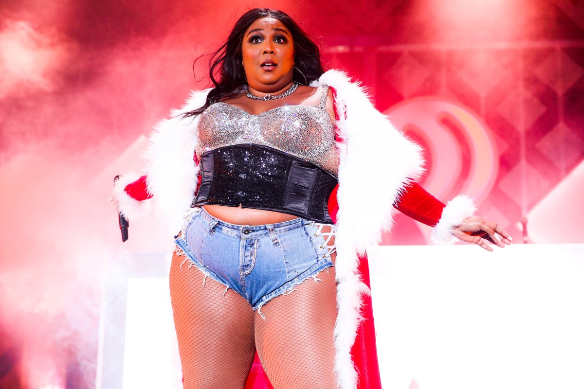 Lizzo performs onstage during 102.7 KIIS FM's Jingle Ball 2019 Presented by Capital One at The Forum on Dec. 6, 2019 in Inglewood, Calif. 