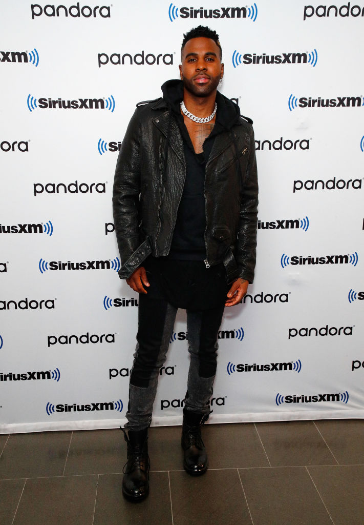 Jason Derulo visited the SiriusXM Studios on Dec. 16, 2019 in New York City.