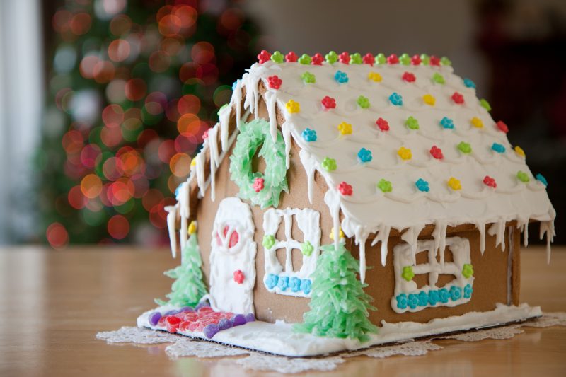 Who do you think will build the best gingerbread house?.