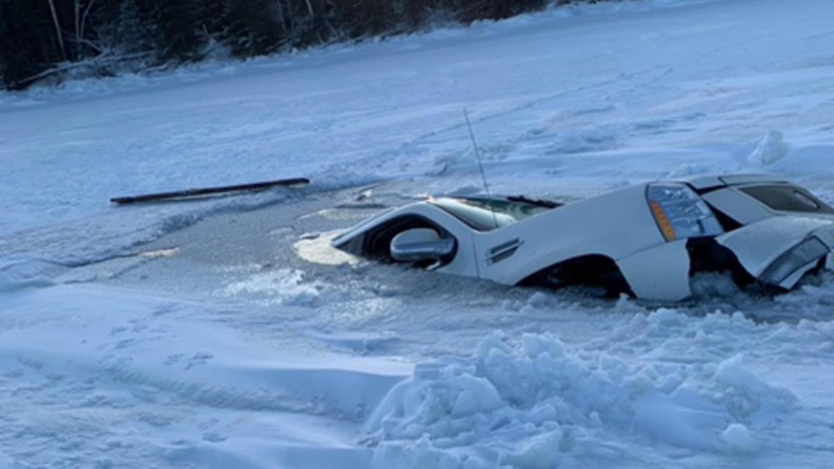 Officials said that while many lakes and rivers in Saskatchewan have frozen over, looks can be deceiving.