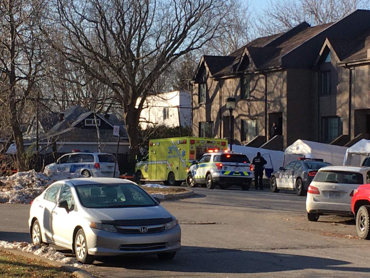 Montreal police say officers discovered the bodies after they entered the home.