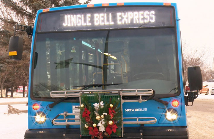 Avoid dealing with parking, traffic on Jingle Bell Express in Saskatoon