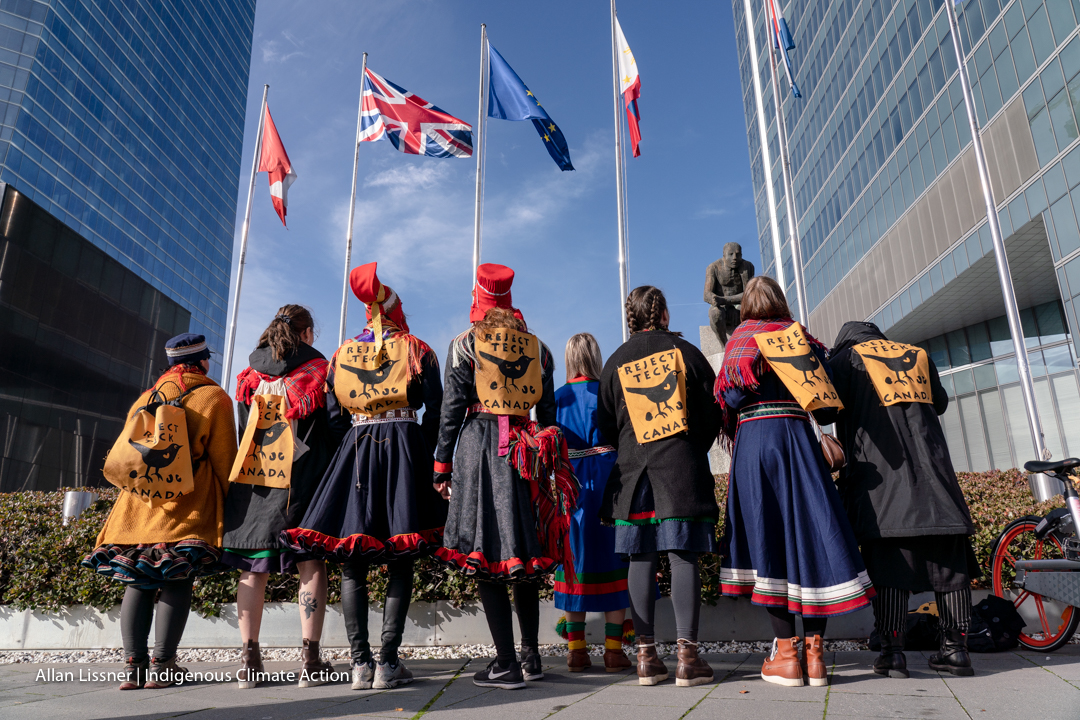 A pair of protests were held this week at the United Nations Climate Change Conference in Madrid that saw Indigenous activists speak out in opposition to a colossal oilsands mine proposed for northern Alberta.