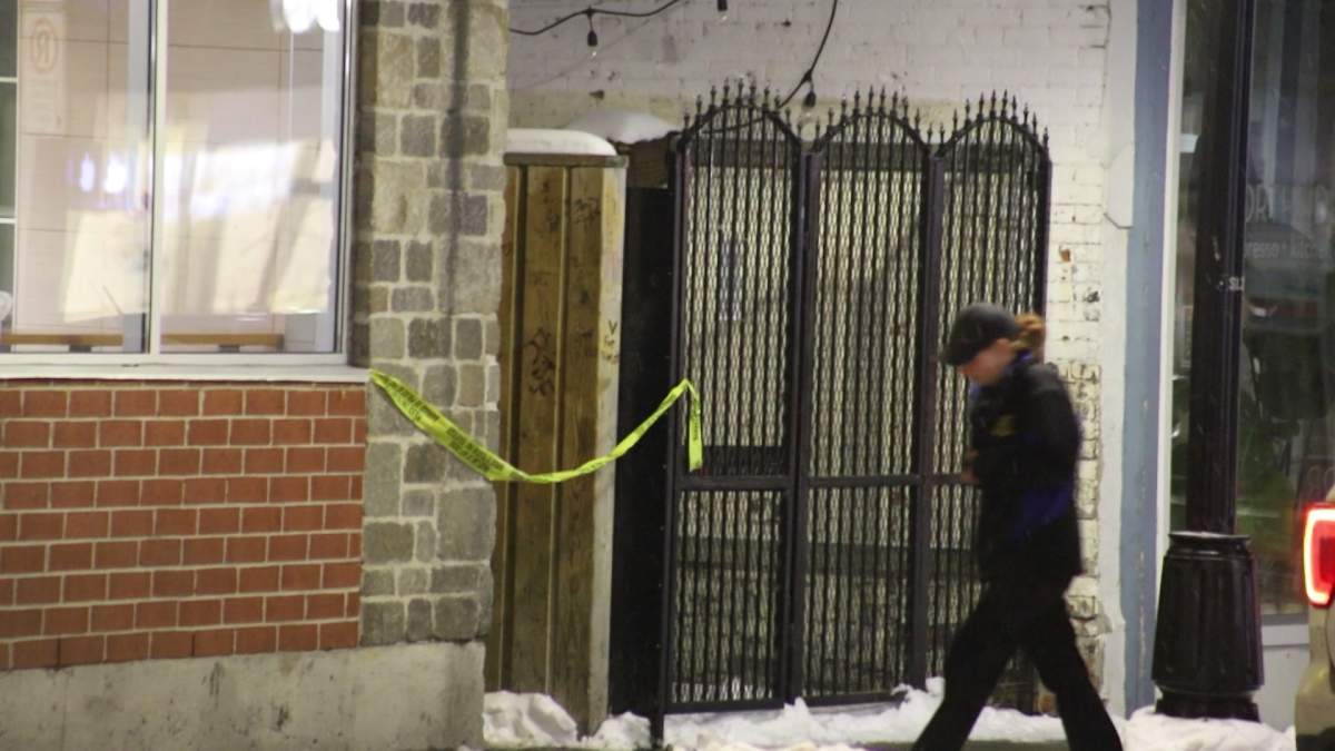 Kingston police are investigating after they say a man was shot in the eye with a pellet gun.