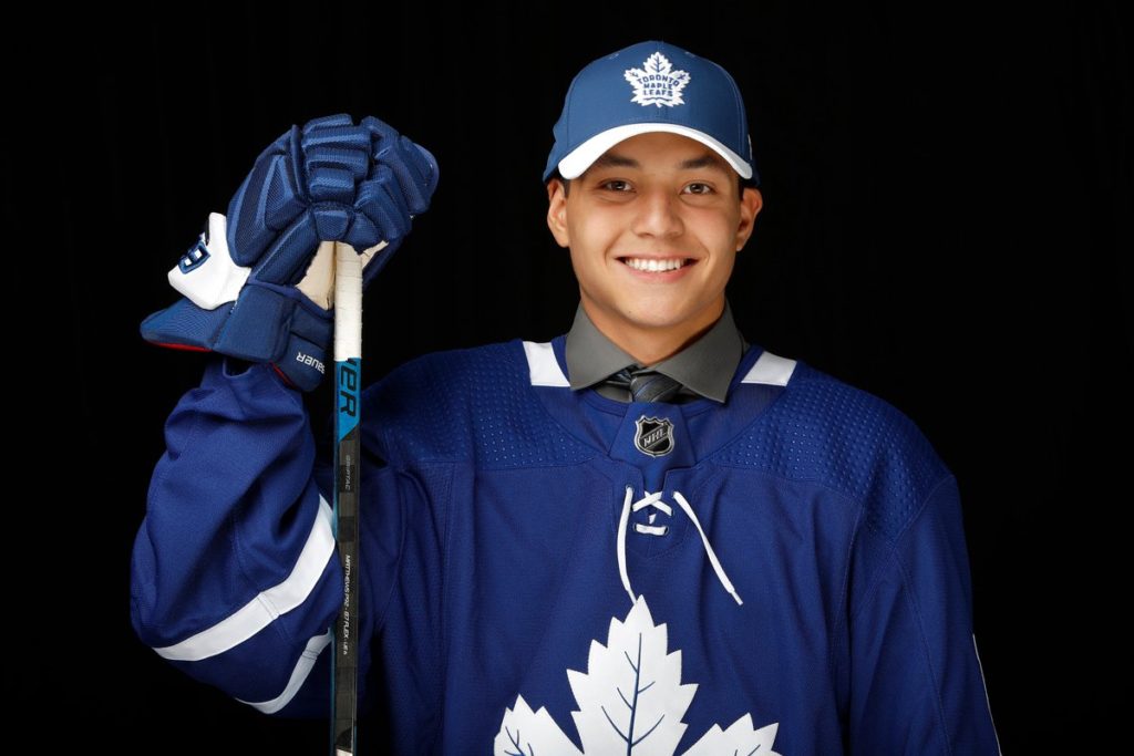 Nick Robertson gears up for USA World Junior camp. 