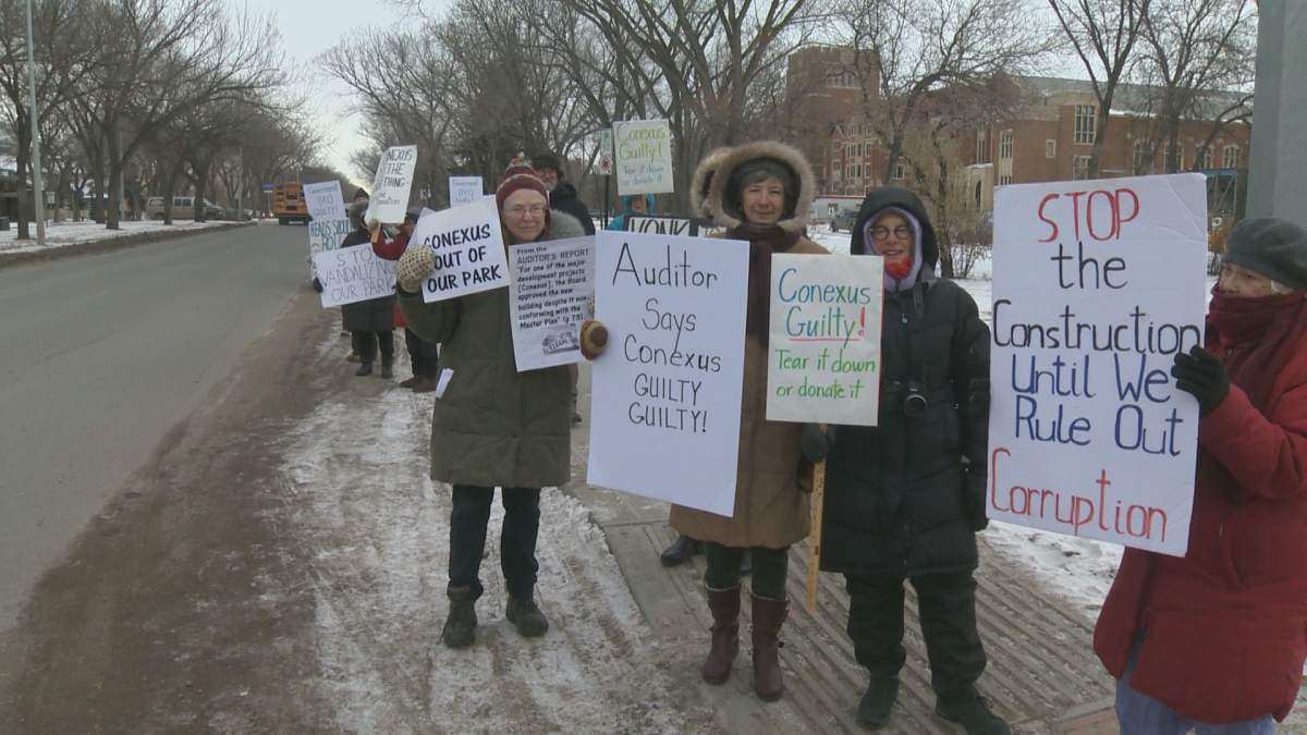 No Business in the Park has put forward a list of demands to the Saskatchewan government regarding development in Wascana Park.