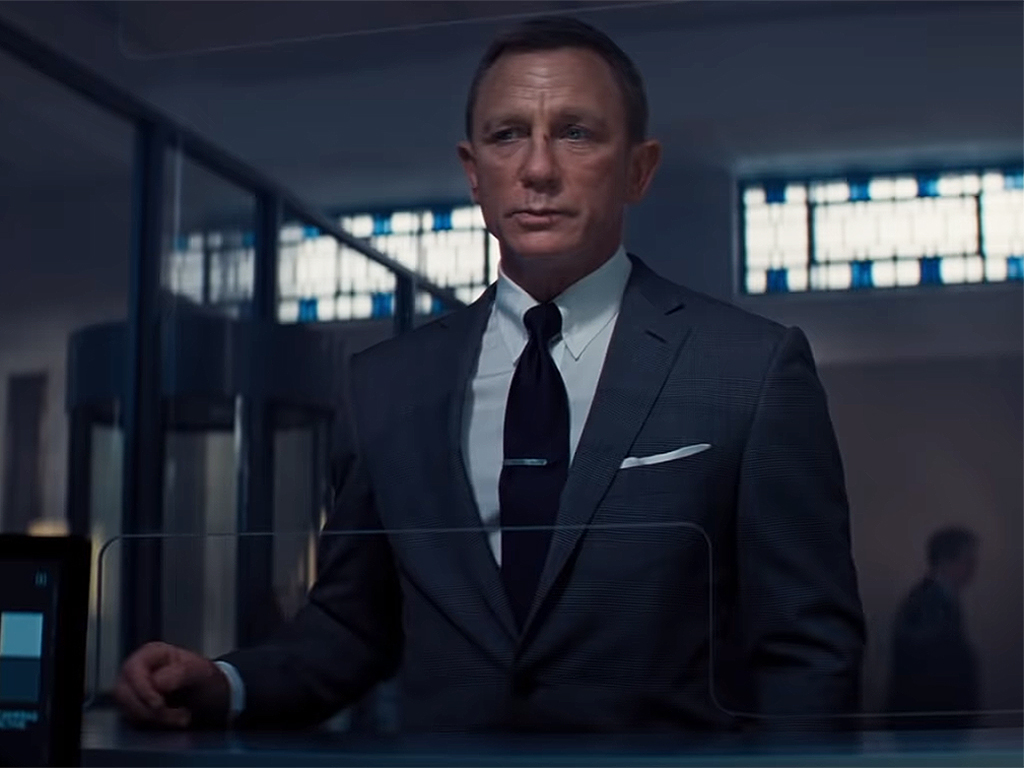 Daniel Craig in the upcoming 25th James Bond film, ‘No Time to Die.’