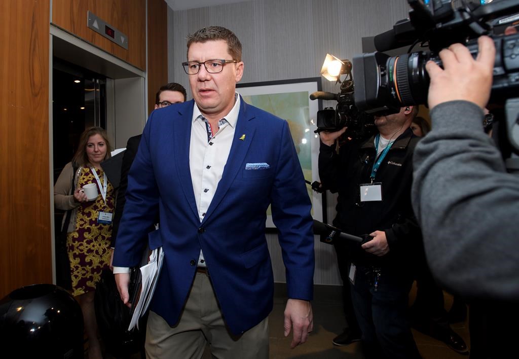 Scott Moe says the budget will be delayed and he can no longer guarantee it will be without a deficit.