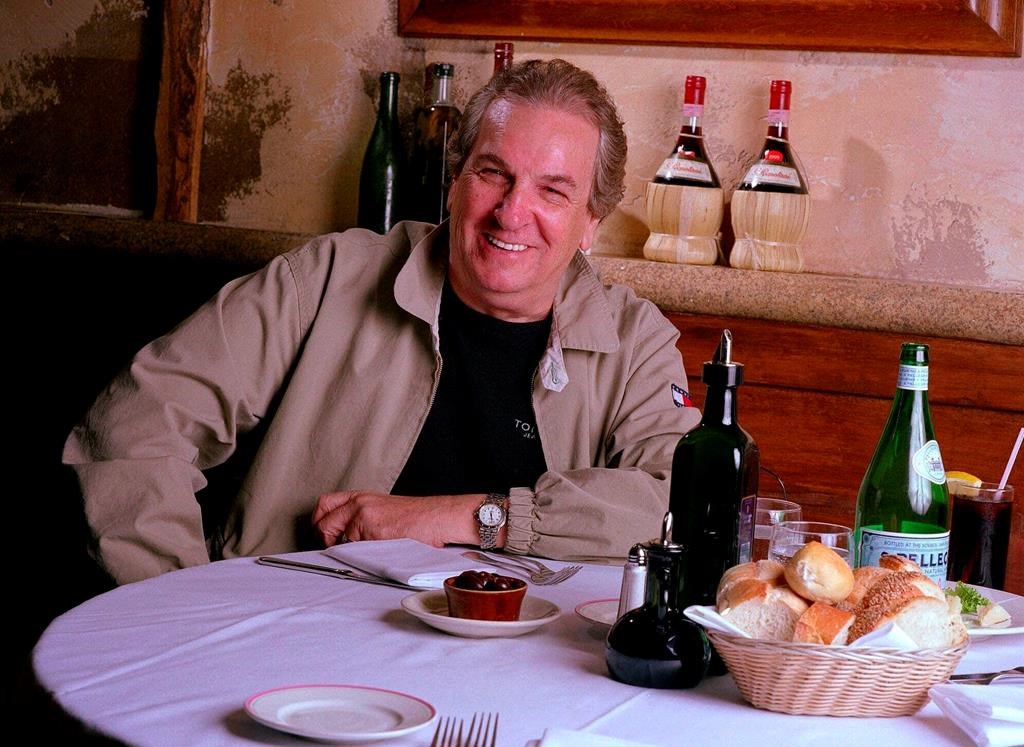 Danny Aiello poses for a photo at Gigino restaurant in New York. (AP Photo/Jim Cooper, File)