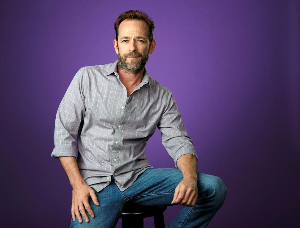 Luke Perry poses for a portrait during the 2018 Television Critics Association summer press tour in Beverly Hills, Calif. (Photo by Chris Pizzello/Invision/AP, File)