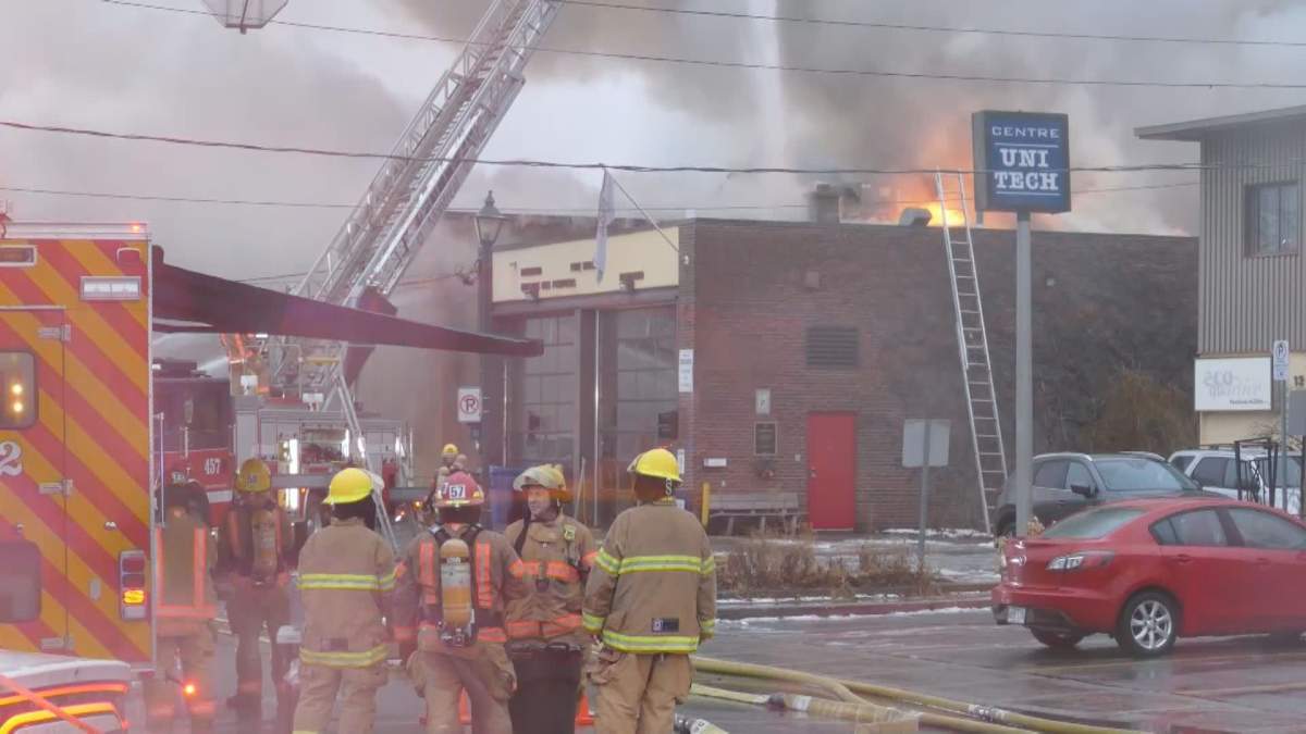 The West Island Assistance Fund's computers, files and toys for children were destroyed in a fire.