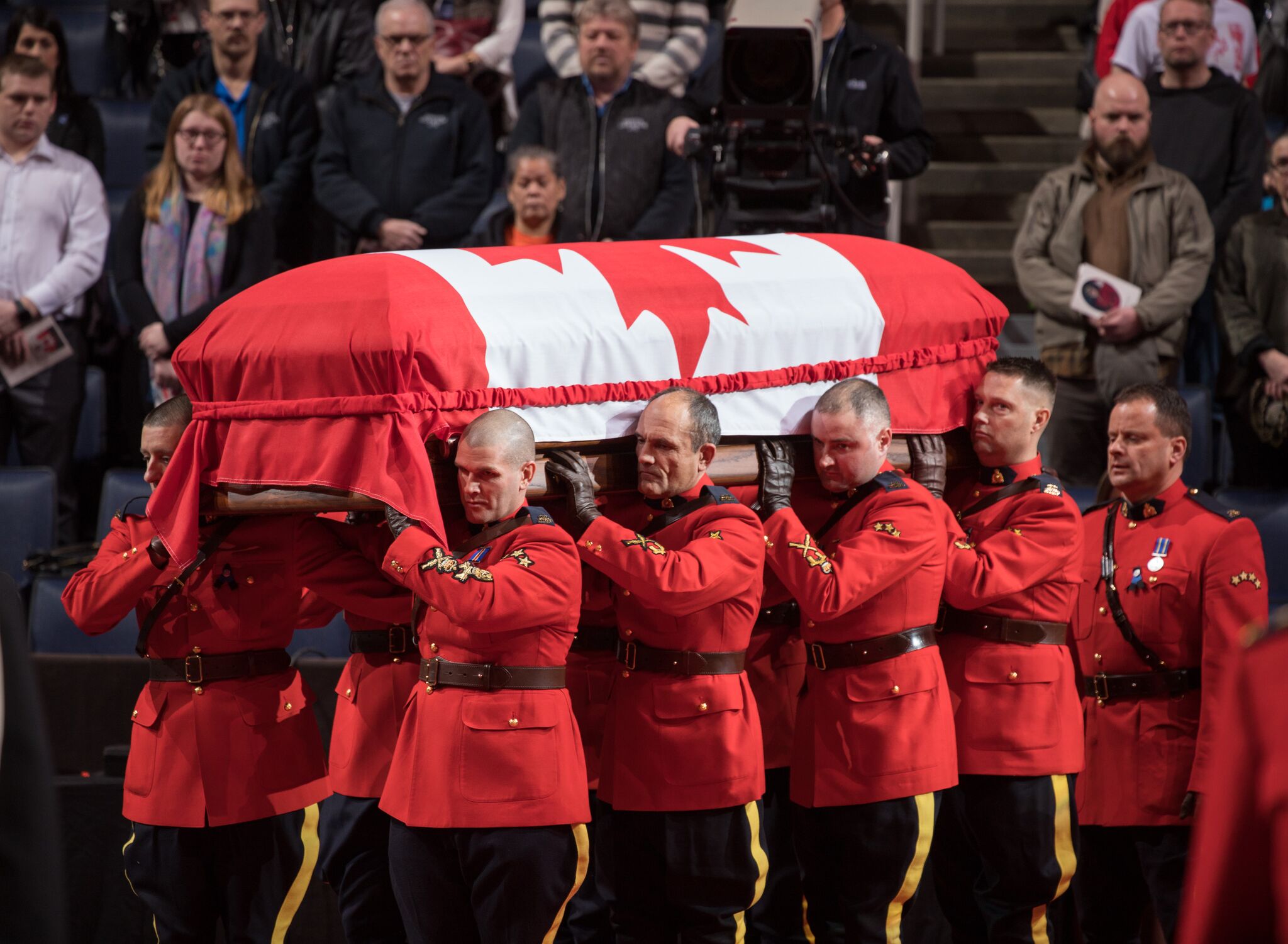 Thousands Pay Their Respects At Funeral Of Fallen RCMP Officer Const ...