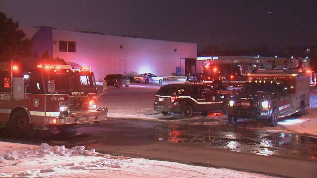A body was found at the scene of the fire, which police say took place after business hours.
